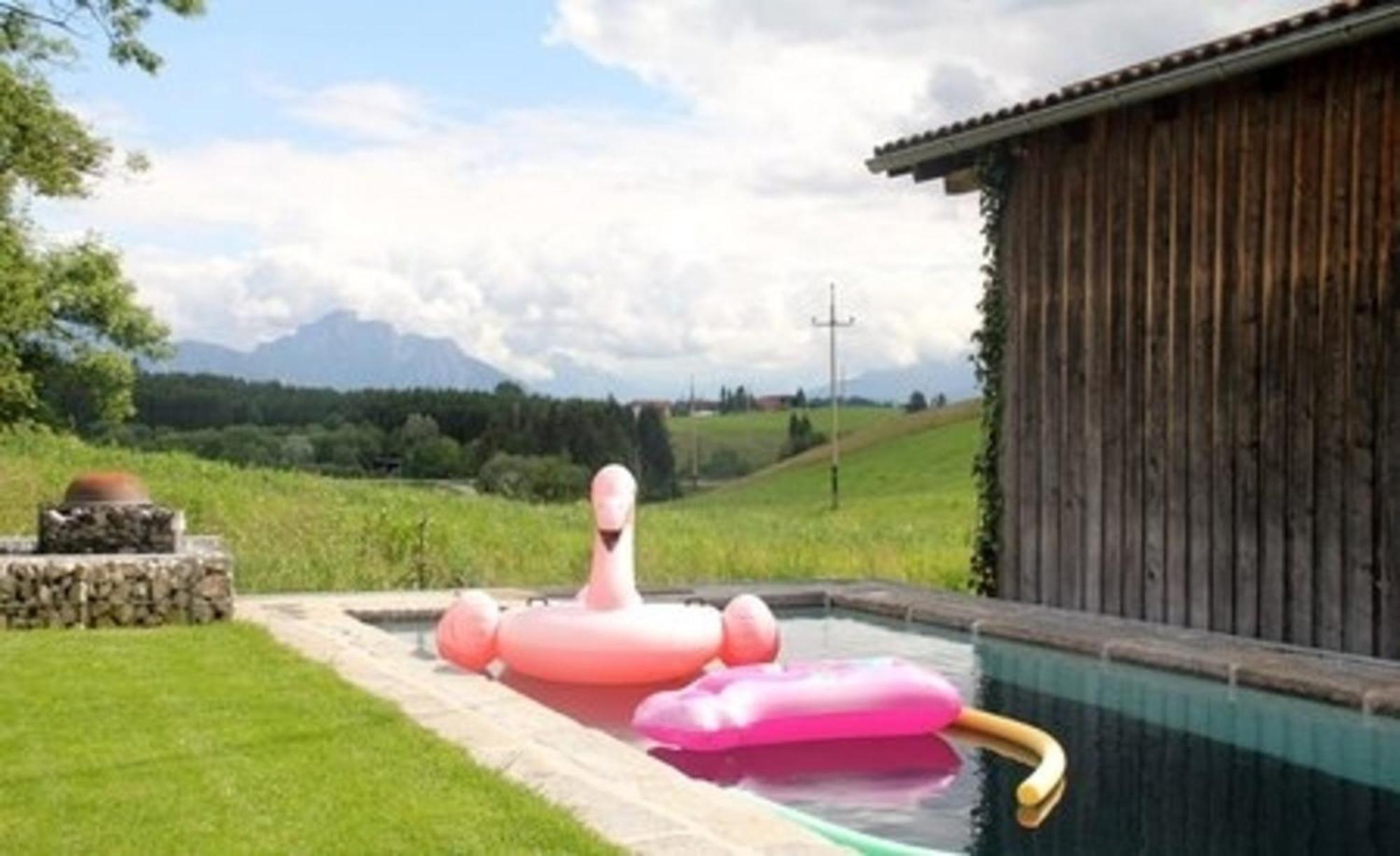 Ferienwohnung Nr 2, Neben Einem Bauernhof, Rosshaupten, Allgaeu Zewnętrze zdjęcie